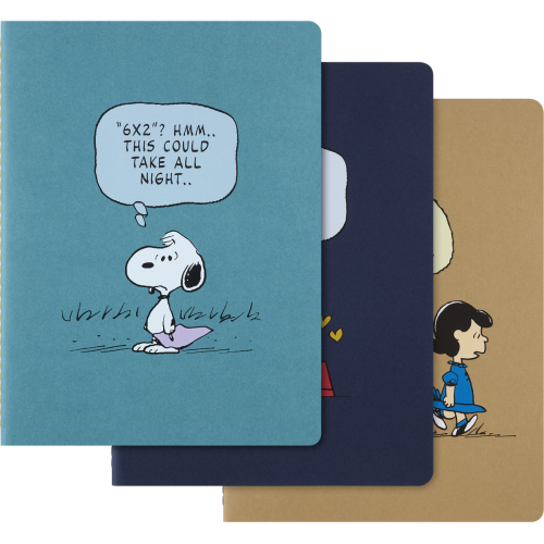 Набір записних книжок Moleskine Peanuts (3 шт) великих (8056999277109)  