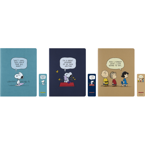 Набір записних книжок Moleskine Peanuts (3 шт) великих (8056999277109) Набір записних книжок Moleskine Peanuts (3 шт) великих (8056999277109)