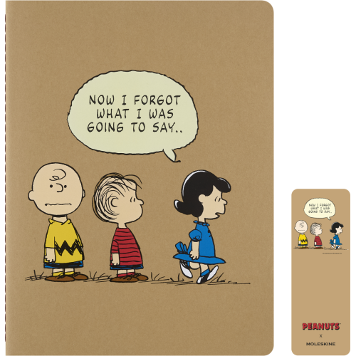 Набір записних книжок Moleskine Peanuts (3 шт) великих (8056999277109) Набір записних книжок Moleskine Peanuts (3 шт) великих (8056999277109)