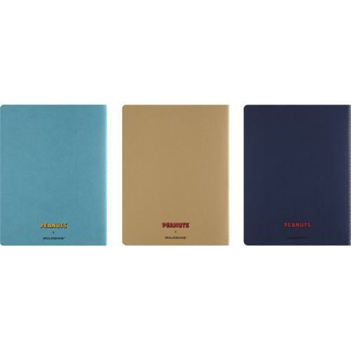 Набір записних книжок Moleskine Peanuts (3 шт) великих (8056999277109) Набір записних книжок Moleskine Peanuts (3 шт) великих (8056999277109)