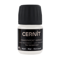 Лак для пластики на водній основі, матовий, 30 мл  