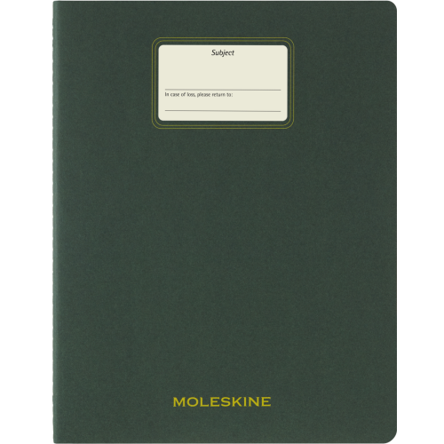 Записная книжка Moleskine Cahier Student XXL, Нелинированный Миртовый зеленый (8056999276911) Записная книжка Moleskine Cahier Student XXL, Нелинированный Миртовый зеленый (8056999276911)