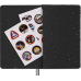 Подарковий набір Moleskine NASA (2 кліпси + Записна книжка NASA + 4 олівці Blackwings) (8056999277543)  