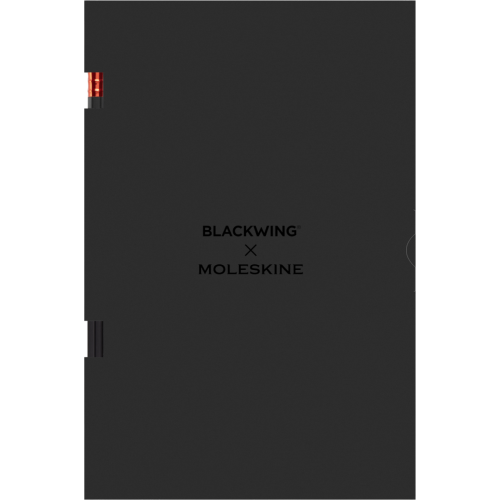 Набор Moleskine and Blackwing (2 блокнота Cahier нелинированные + 2 мягких карандаша) (8056999277987)