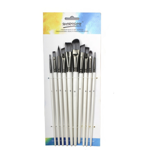 Набор художественных кистей WORISON Premium 10 штук
