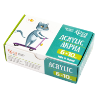 Набор детских акриловых красок Cats 6x10 мл ROSA Kids
