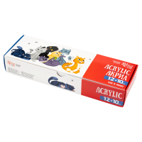 Набор детских акриловых красок Cats 12x10 мл ROSA Kids