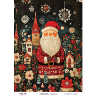 Декупажная карта Рождественская сказка №000743, 21см x 29,7см