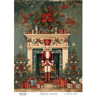 Декупажная карта Рождественская сказка №000765, 21см x 29,7см