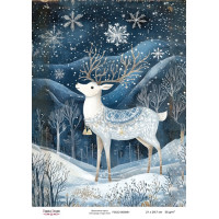 Декупажная карта Рождественская сказка №000841, 21см x 29,7см