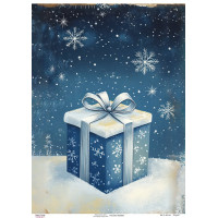 Декупажна картка Подарунок, №0909, 29,7×42 см  