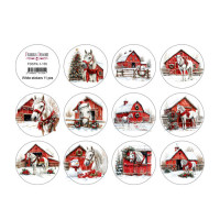 Набір наклейок (стікерів) для журналінгу №1-155  