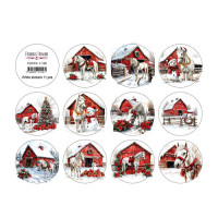 Набір наклейок (стікерів) для журналінгу №1-156  