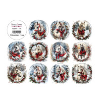 Набір наклейок (стікерів) для журналінгу №1-158  