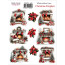 Набір наклейок (стікерів) 5 шт, Christmas, №406  