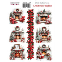 Набір наклейок (стікерів) 5 шт, Christmas, №407  