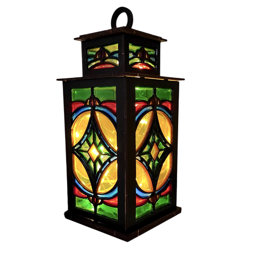 Набор для витражной росписи по номерам Арт Витраж Волшебный фонарь