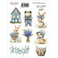 Набор наклеек (стикеров) 8 шт, Happy Easter!, №421