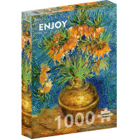 Пазл Винсент Ван Гог: Фритиллярии в медном кувшине Vincent Van Gogh: Fritillaries in a Copper Vase