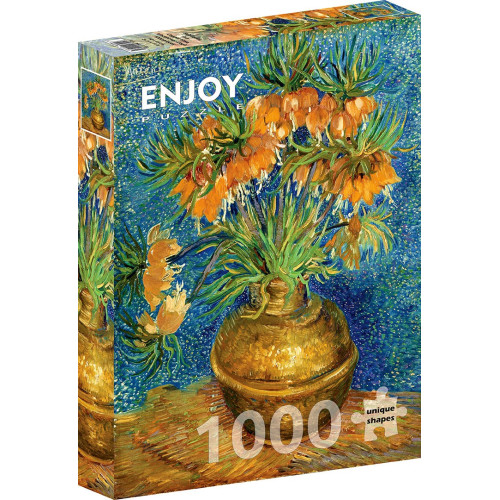 Пазл Винсент Ван Гог: Фритиллярии в медном кувшине Vincent Van Gogh: Fritillaries in a Copper Vase
