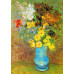 Пазл Винсент Ван Гог: Ваза с маргаритками и анемонами Vincent Van Gogh: Vase with Daisies and Anemones