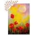 Пазл Маки при лунном свете Poppies in the Moonlight