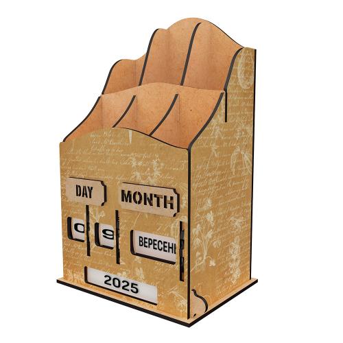 Вечный календарь Времена года с органайзером, №429, HDF-684