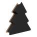 Подарочная коробочка для презентов и сладостей, Футляр Елка, Размер XL: 30см х 30см х 7см, Черная