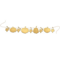 Бумажная гирлянда Тыквы FDCHG-001, Gold