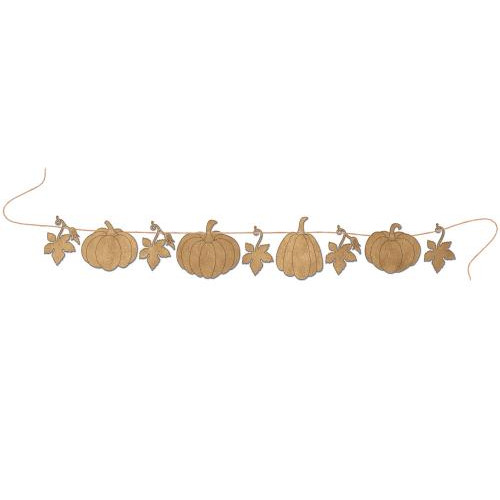 Бумажная гирлянда Тыквы FDCHG-001, kraft