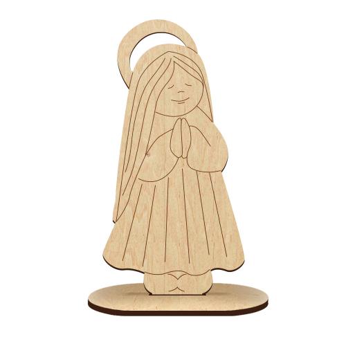 Деревянная заготовка для декорирования Ангел №554 на подставке