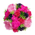 Цветочная композиция Розовое вдохновение, 250 x 250 x 260 мм