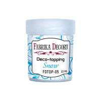 Искусственный снег мелкие частицы 20 мл