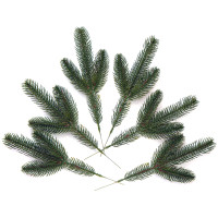 Набір штучних гілочок ялини Зелена maxi 6 шт  