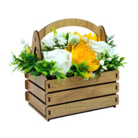 Букет из мыльных цветов Солнечное чудо, 150x150x200 мм