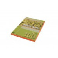 Кольоровий папір Помаранчевий А4, 80 г/м², 100 аркушів  