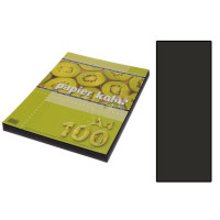 Папір А4 чорний, 100 аркушів  