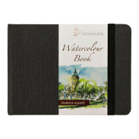 Акварельний скетчбук Watercolour Book WC Book Deckle Edge, 20,5x15,3 см (альбомный формат) 250 г/м2, 30 листов