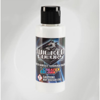 Краска для аэрографии Wicked Detail Полупрозрачный белый (White), 60 мл W050-02