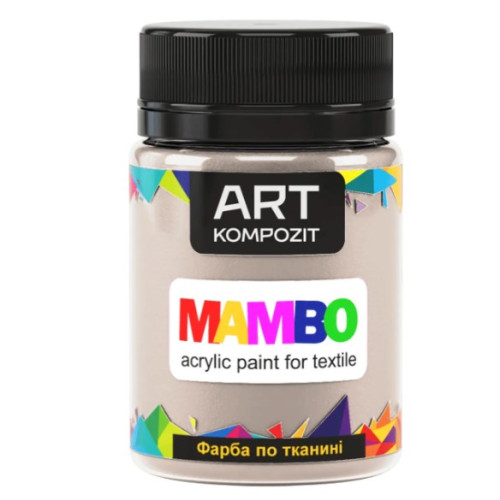 Акрилова фарба для ткани Карамельний беж 109 Art Kompozit, 50 мл  