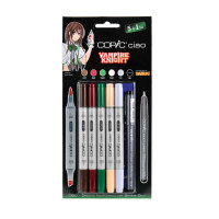Набор маркеров Copic Ciao - Vampire Knight (5шт. + линер 0.3)