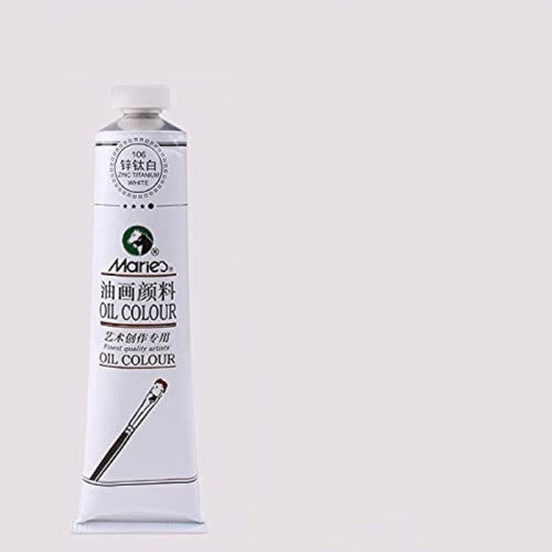 Краска масляная Белый цинково-титановый 106 Zinc titanium white, Maries 170 мл
