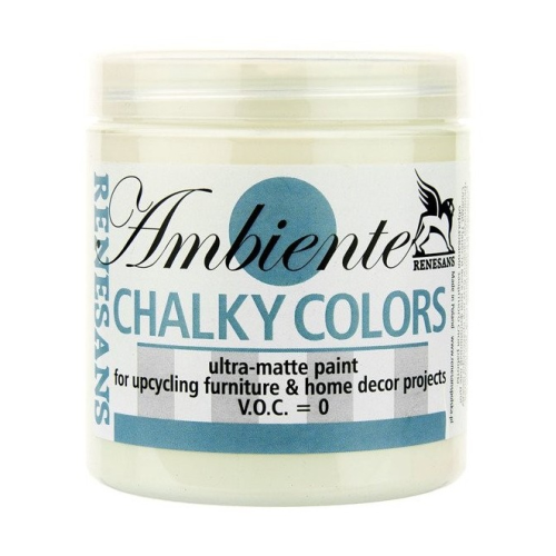 Мелова фарба 02 Кантри біла Ambiente Chalky Colours, 250 мл  