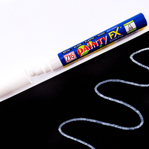 Перманентний маркер Білий 000 Zig Painty FX Medium 2 мм  