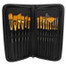 Набір художніх пензлів 15 шт Royal Art синтетика в пеналі-підставці