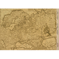 Декупажна карта на крафт-папері 21x29,7см, Vintage world map, №00107 Декупажна карта на крафт-папері 21x29,7см, Vintage world map, №00107
