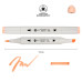 Акварельный маркер Светло-абрикосовый SM-57, SANTI sketch Light Apricot