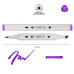 Акварельный маркер Светло-фиолетовый SM-64, SANTI sketch Light Purple