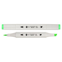 Акварельный маркер Неоново-зеленый SM-74, SANTI sketch