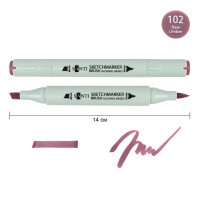 Маркер спиртовой Умбра 102, SANTI Brush